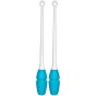 Maça Ginástica Rítmica Conectável 40cm - Branca e Azul Céu - Azul Esportes 