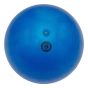 Bola Ginástica Rítmica 400g - Glitter Azul - Azul Esportes