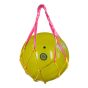 Bola Ginástica Rítmica 400g - Glitter Dourada - Azul Esportes