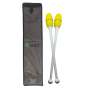Kit Maça Ginástica Rítmica Conectável Pro 45cm com Bolsa de Transporte - Athi