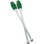 Maça Ginástica Rítmica Conectável Pro 45cm - Branca e Verde - Athi