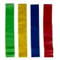 Kit 4 Mini Band Super leve - Leve - Medio - Forte - Azul Esportes