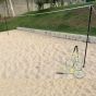 Kit Badminton - 4 Raquetes - 3 Petecas - Rede e Suportes - Athi
