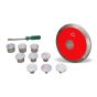Disco Atletismo Aço/ABS Ajustável 1,4 a 1,8kg - DAT-180 - Vinex