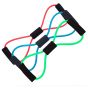 Kit Elástico Tensão Exercícios Ombro Biceps Triceps Peito Costas Glúteos - Azul Esportes