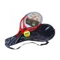 Kit Tênis de Campo com 2 Raquete + 1 Bola Teloon - Azul Esportes