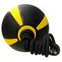 Medicine Ball Com Corda 3kg - Azul Esportes