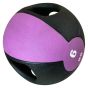 Medicine Ball Com Pegada 6kg - Azul Esportes