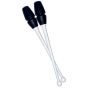 Maça Ginástica Rítmica Conectável Pro 40cm - Branca e Preta - Azul Esportes 