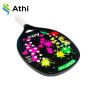 Raquete de Beach Tennis Atsoft 5.0 - Preto - Athi