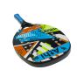 Raquete Beach Tennis Carbono 3K C/ Capa - Atsoft 5.0 -  Geométrica - Athi