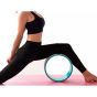 Anel Roda Pilates Flow Wheel Magic Circle Crossfit 32x13cm - Azul - Azul Esportes