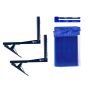 Kit De Tênis De Mesa Com Suporte, Rede e Régua, Modelo Jacaré - Athi