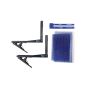 Suporte e Rede para Tênis de Mesa C/ Régua Modelo Jacaré - Athi  