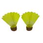 Peteca Badminton Nylon Alto Rendimento Amarela - A350 - ATHI 