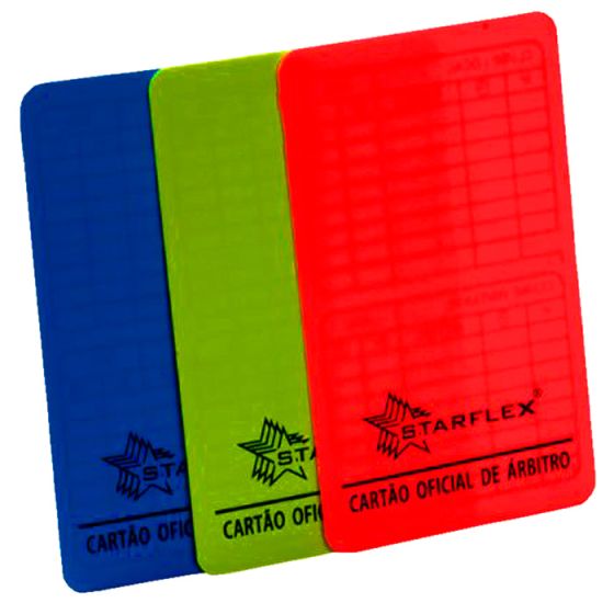 Cartão Oficial para Árbitro Futsal - StarFlex 