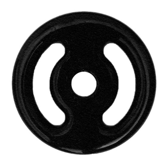 Anilha Plastificada - 1Kg - Azul Esportes