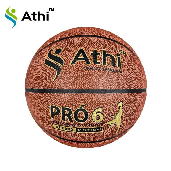 Bola De Basquete - Microfibra - Oficial Feminina - Athi - Pró 6