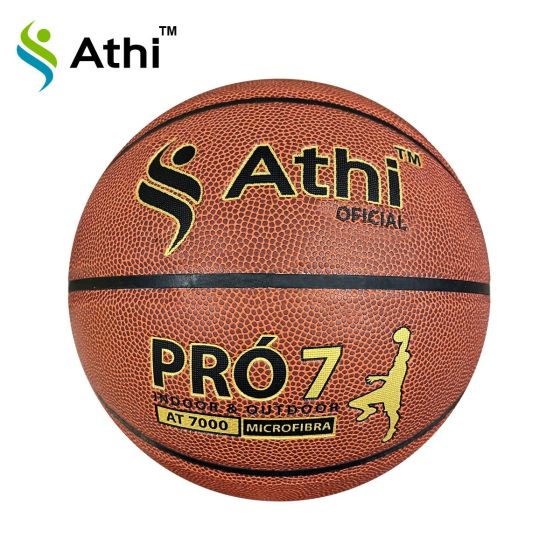 Bola De Basquete - Microfibra - Oficial  - Athi - Pró 7