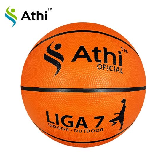 Bola De Basquete Borracha - Oficial - Athi - Liga 7