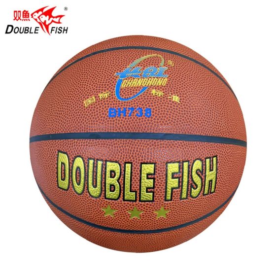 Bola  De Basquete Oficial - Microfibra - Doble Fish
