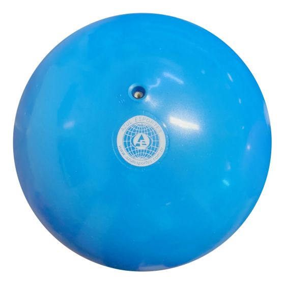 Bola Ginástica Rítmica 300g - Lisa Azul Claro - Azul Esportes