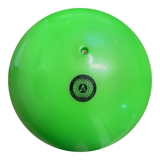 Bola Ginástica Rítmica 300g - Lisa Verde - Azul Esportes