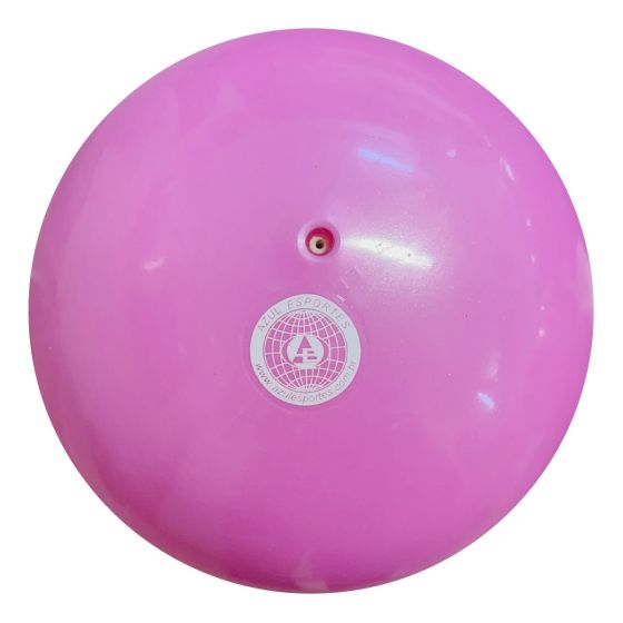 Bola Ginástica Rítmica 300g - Lisa Rosa - Azul Esportes