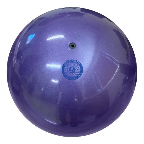 Bola Ginástica Rítmica 400g - Lisa Roxa - Azul Esportes