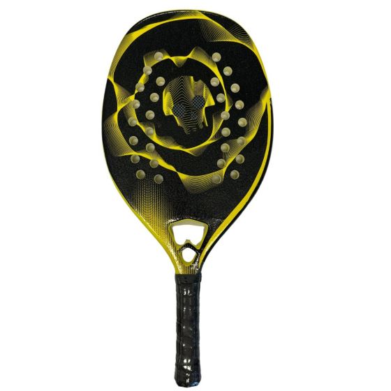 Raquete Beach Tennis Turquoise Black Death Challange - Amarelo