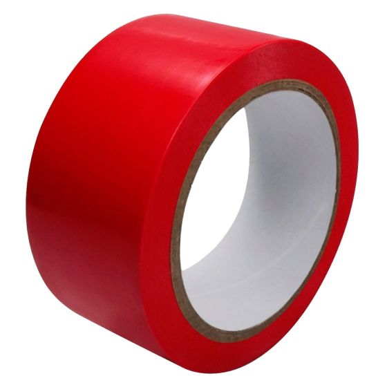 Fita Demarcação de Solo - 48mm x 30m - Furna Pack-Vermelha