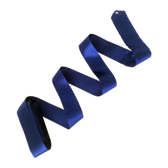 Fita Ginástica Rítmica 3m - Azul - Azul Esportes