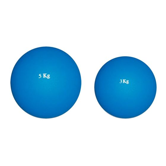 Peso Atletismo Pvc 7,260kg 150mm - Indoor - Vinex