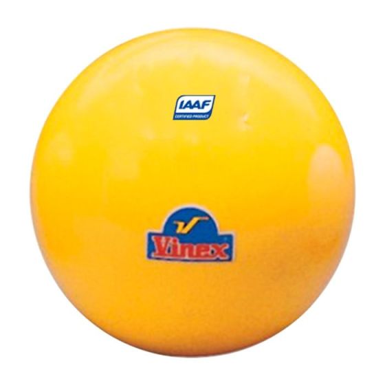 Peso Atletismo Aço 5kg 115mm - VSP-315A IAAF - Vinex