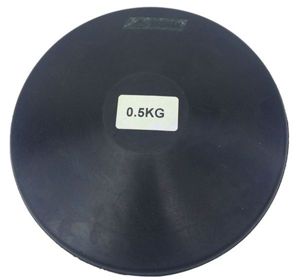 Disco borracha 0,5kg Treino Atletismo - Feilu Taishan