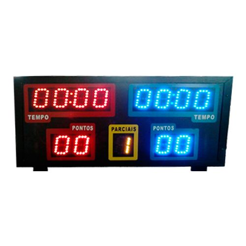 Placar Eletrônico Bocha Adaptada  - Azul Esportes