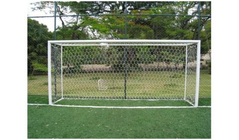 Trave Campo Caixote com Requadro - Azul Esportes
