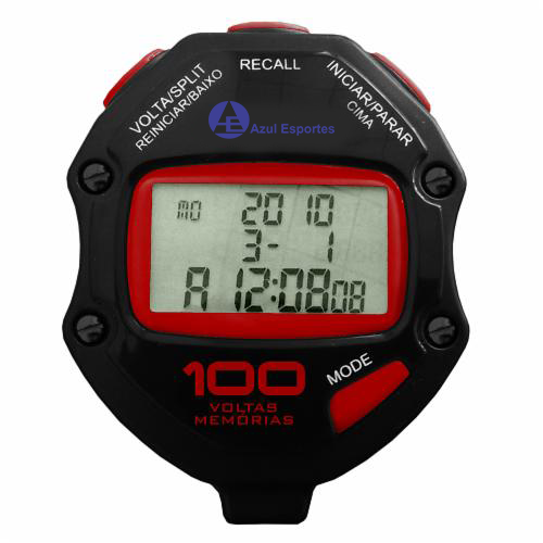 Cronômetro digital 100 voltas - KS
