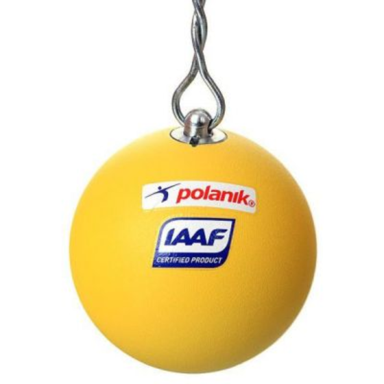 Martelo Atletismo Aço 5Kg - IAAF - Polanik