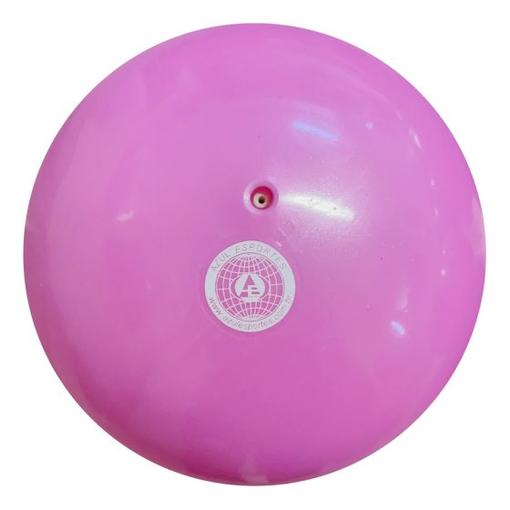 Bola Ginástica Rítmica 300g - Lisa Rosa - Azul Esportes