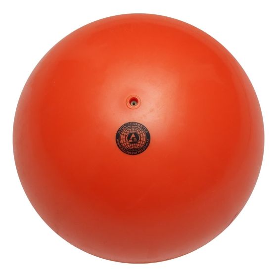 Bola Ginástica Rítmica 400g - Lisa Laranja - Azul Esportes