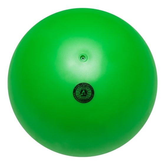 Bola Ginástica Rítmica 400g - Lisa Verde - Azul Esportes
