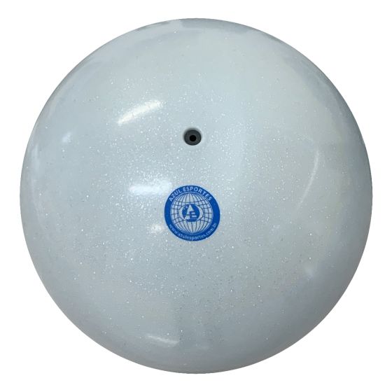Bola Ginástica Rítmica 300g - Lisa Prata - Azul Esportes