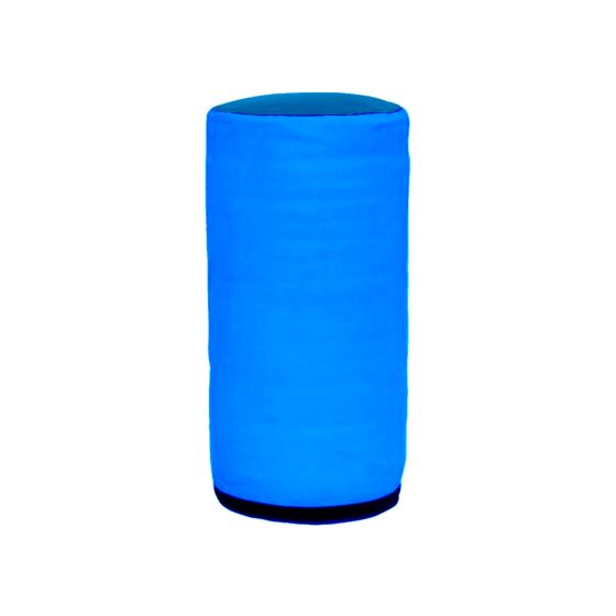 Colchão Cilíndrico em Espuma 60 x 30 X 30 Cm - Azul Esportes