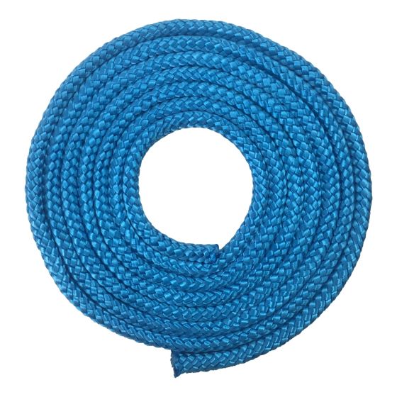 Corda Ginástica Rítmica 3m - Azul Celeste - Azul Esportes