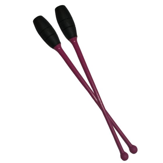 Maça Ginástica Rítmica Conectável Pro 45cm - Rosa e Preta - Azul Esportes 