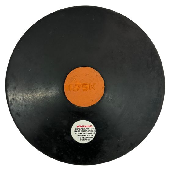 Disco Atletismo Borracha 1,75kg Color Coded - Maxwel