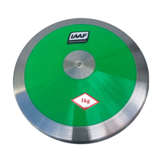 Disco Atletismo Aço/ABS 1kg - IAAF - Feilu Taishan