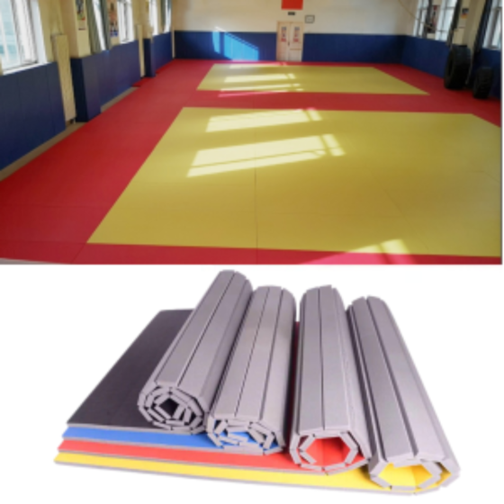 Tablado judô e jiu jitsu 40mm - Azul Esportes