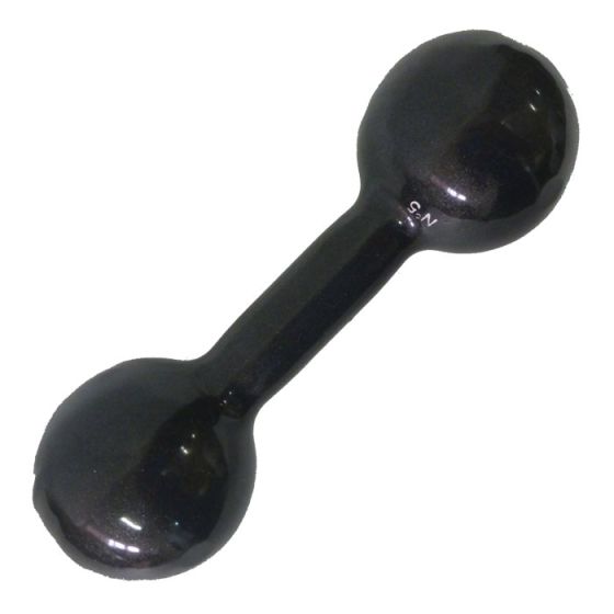 Halter Emborrachado - 5Kg - Preto (par)